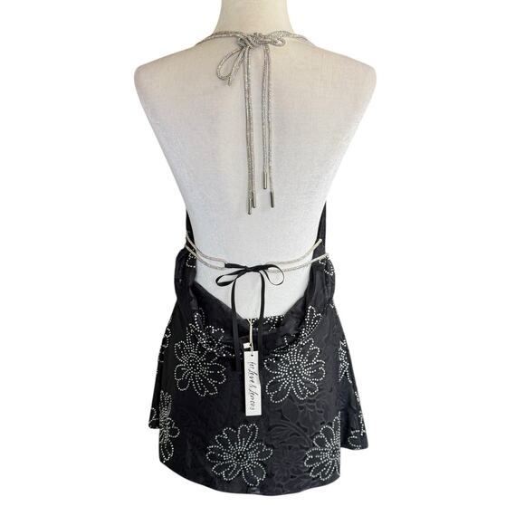 For Love And Lemons Black and White Mini Dress - Picture 4 of 10